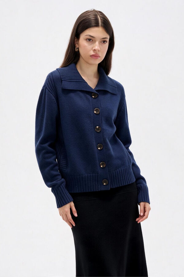 CARDIGAN GARDI AZUL MARINO image number null