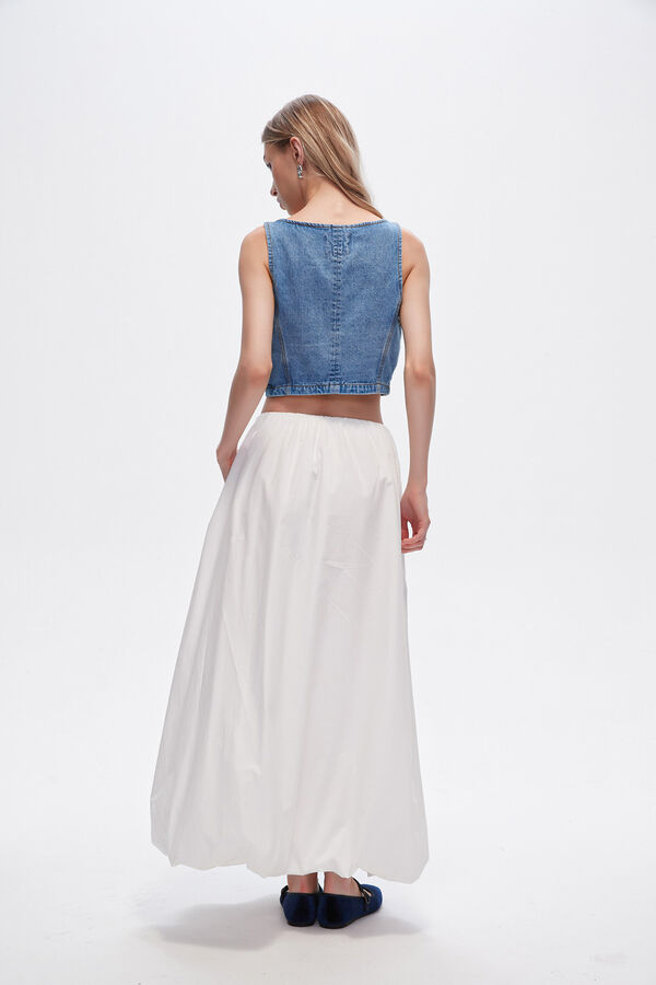 FALDA POLINE MARFIL / OFF WHITE