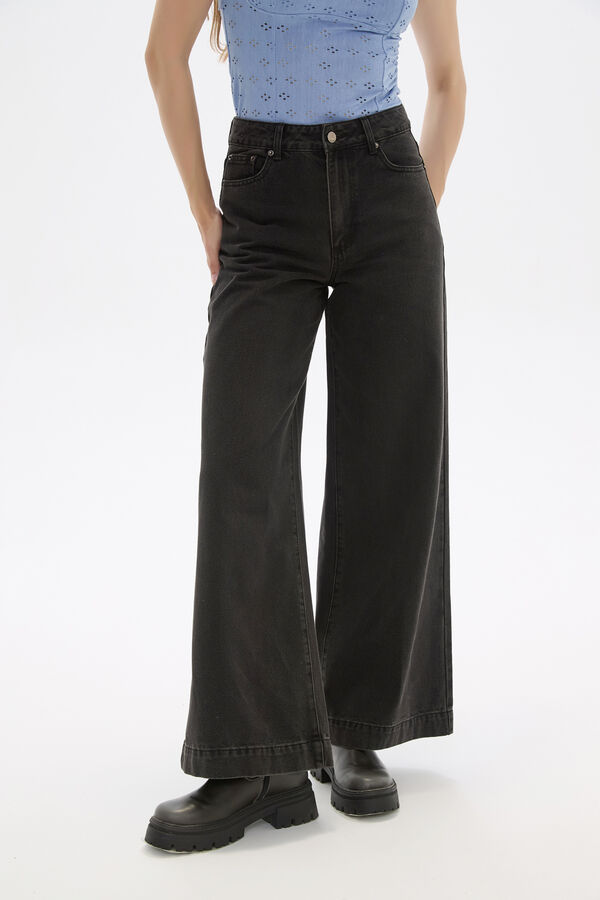 PANTALON MELVARA GRIS OSCURO image number null