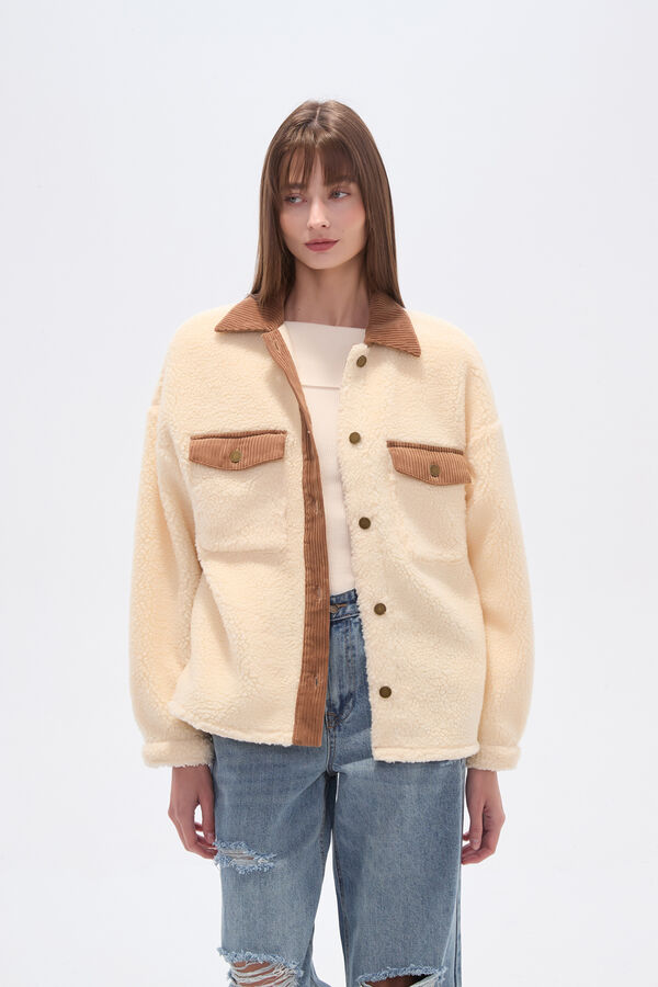 CAMPERA GAREA CRUDO / NATURAL image number null