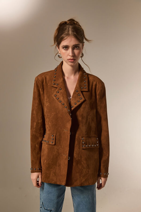 BLAZER PEACHIE MARRON image number null