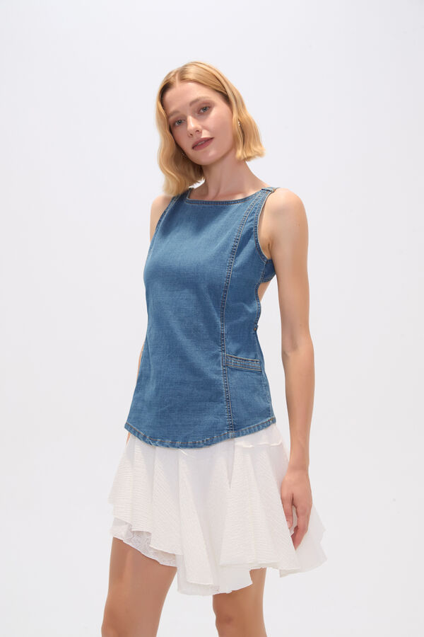 TOPS LIROS AZUL image number null