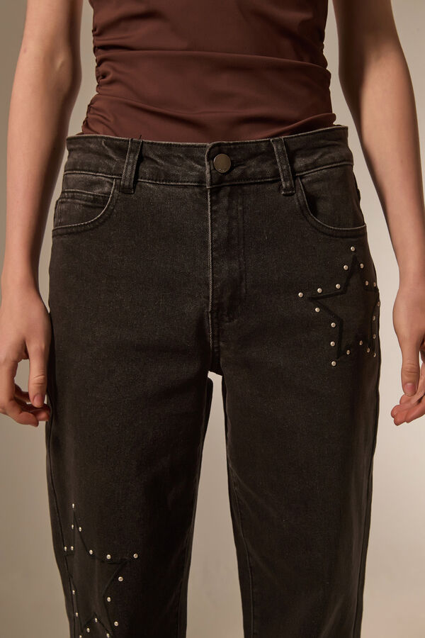 PANTALON KAELIS GRIS OSCURO image number null