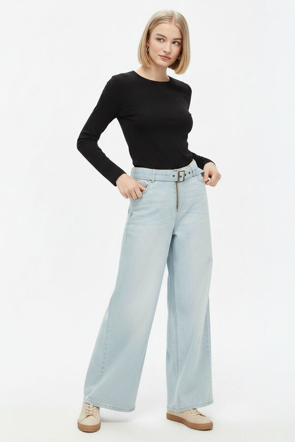 PANTALON VERZA CELESTE image number null