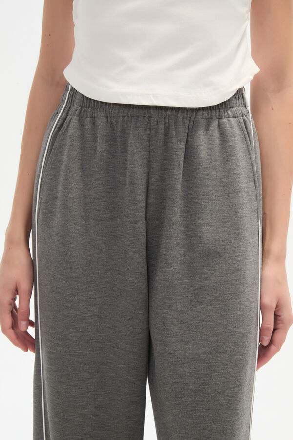 PANTALON DEPORTIVO BEDMAR GRIS MELANGE OSCURO image number null