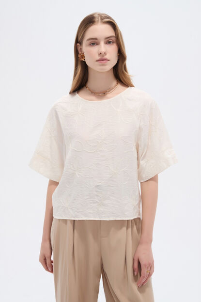 BLUSA KISNOR 70607 MARFIL  / OFF WHITE image number null