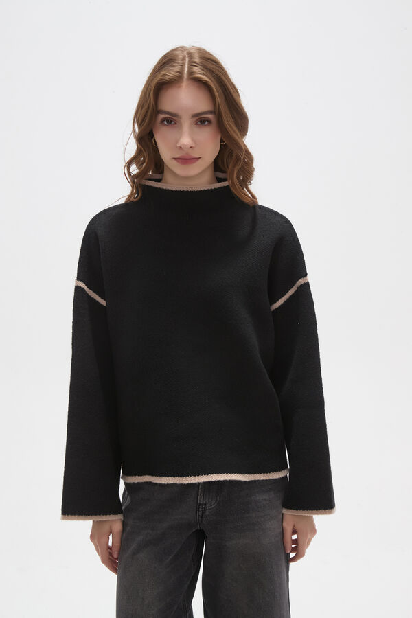 POLERA ITAGA NEGRO image number null