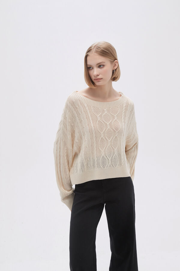 SWEATER VIENTO CRUDO / NATURAL image number null