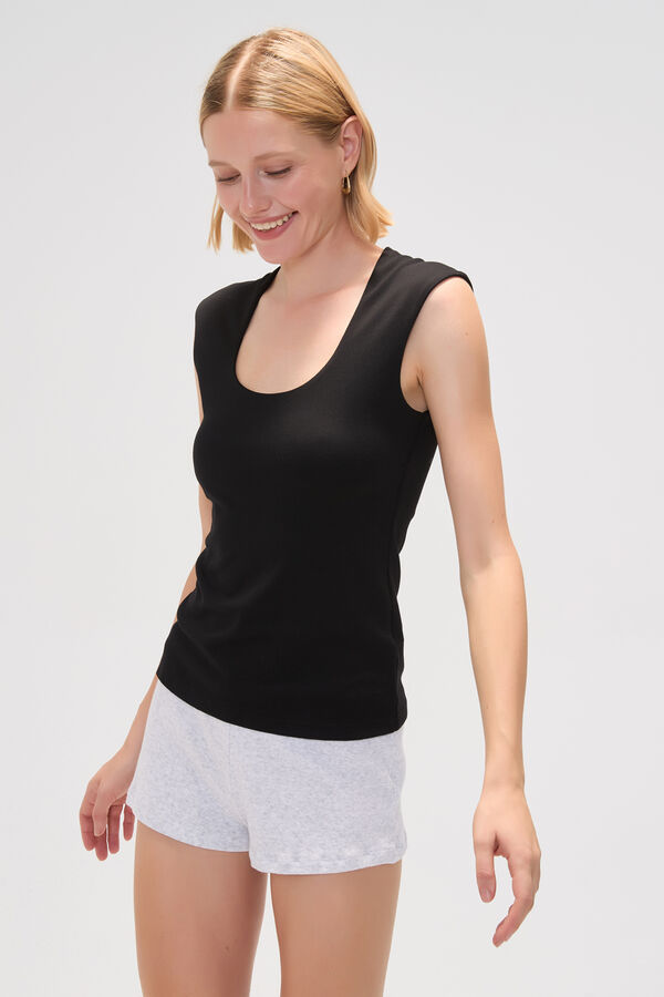 MUSCULOSA CLIA NEGRO image number null