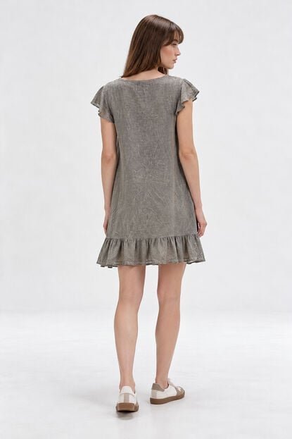 VESTIDO TIEOR 70809 GRIS OSCURO image number null