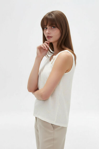 MUSCULOSA VARE 70809 MARFIL  / OFF WHITE image number null