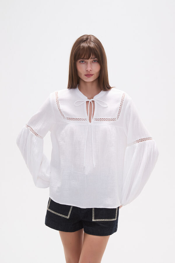 BLUSA STACIUS BLANCO image number null