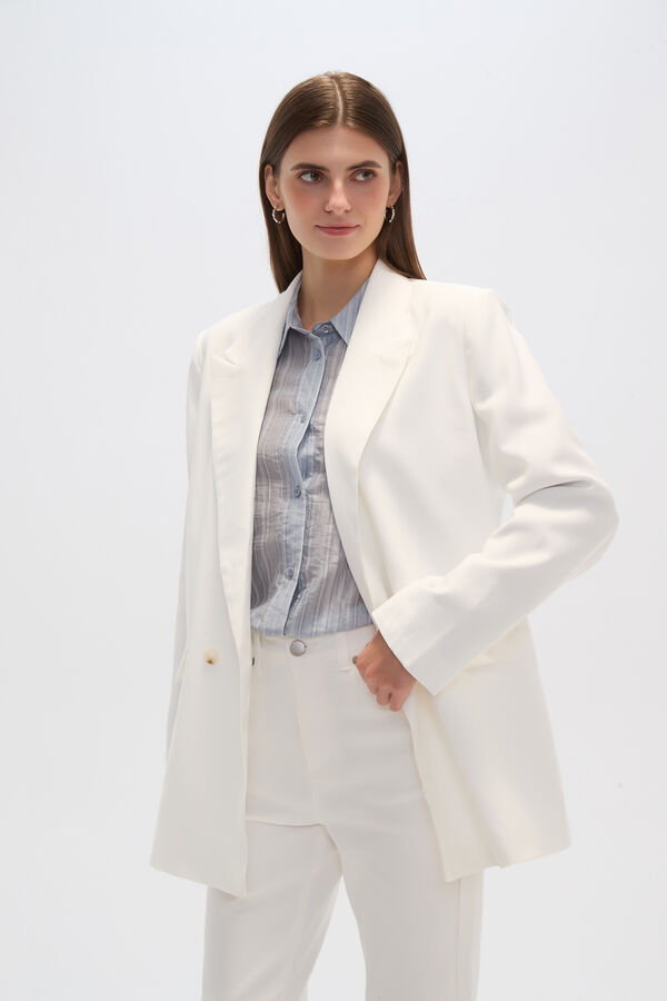 BLAZER SAPIA BLANCO image number null