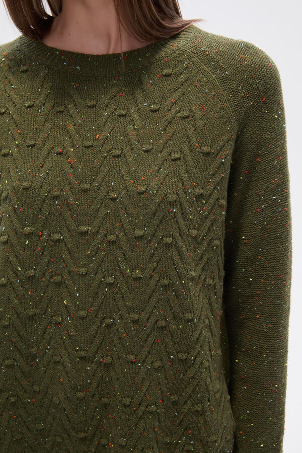 SWEATER PIER VERDE OLIVA image number null