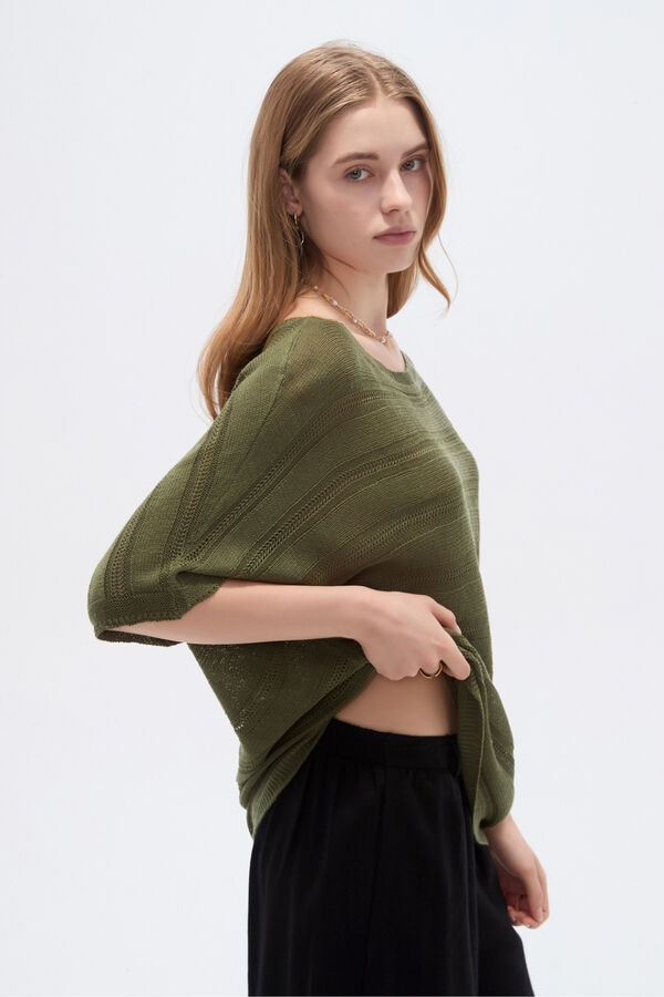 REMERA CIREN 70607 VERDE OLIVA image number null