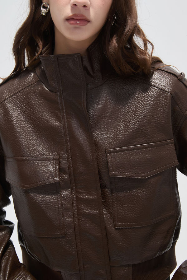 CAMPERA SAHIO CHOCOLATE image number null