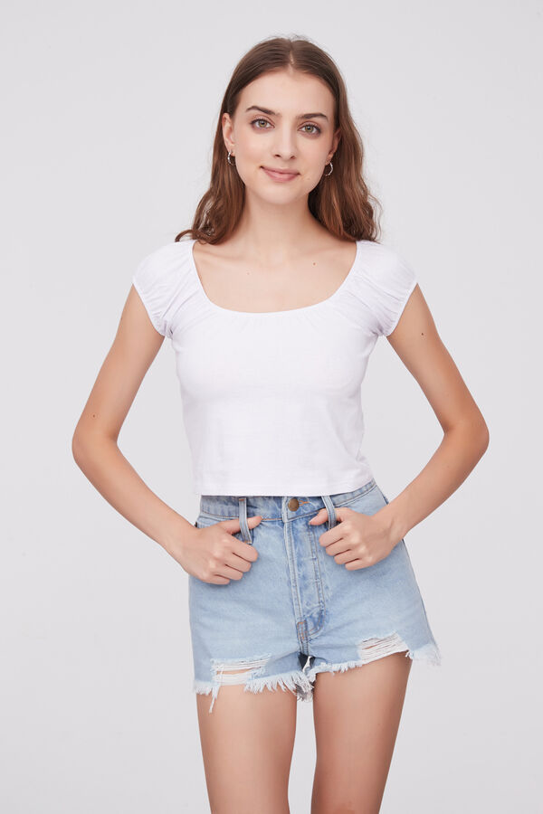 TOPS LISSABET BLANCO image number null