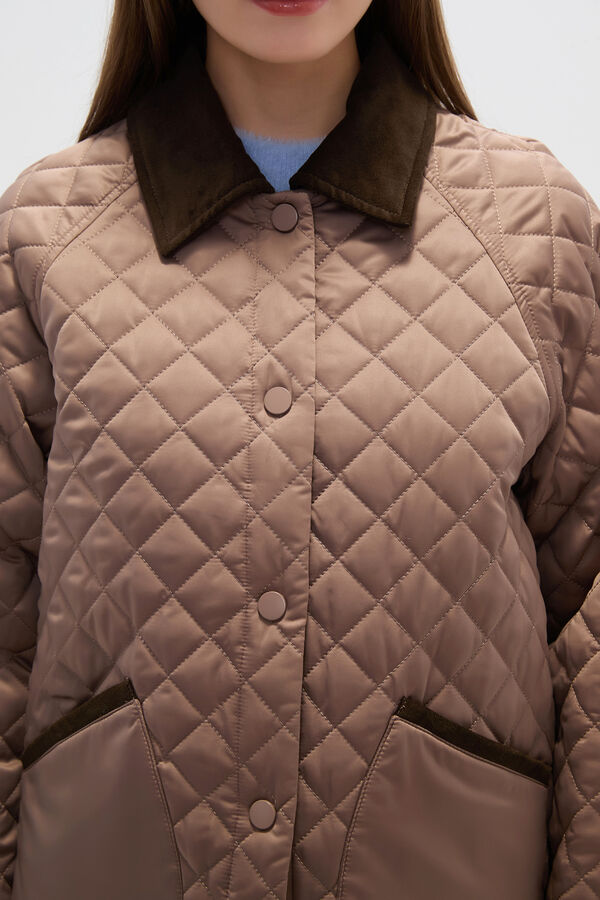 CAMPERA BIANZA TAUPE / MINK / VISON image number null