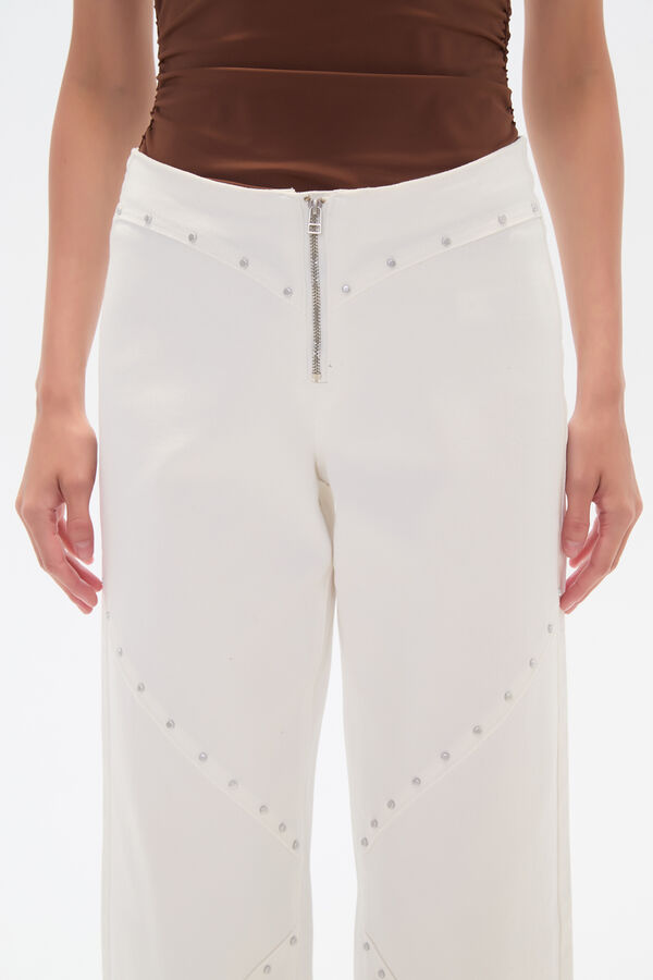 PANTALON BAICERE MARFIL  / OFF WHITE image number null