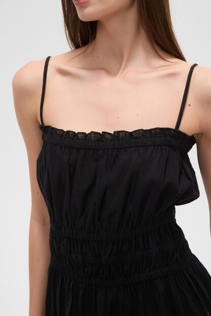 VESTIDO PASTEN NEGRO image number null