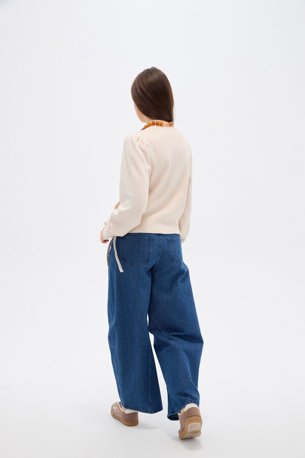 SWEATER XYRELIA BEIGE MELANGE image number null