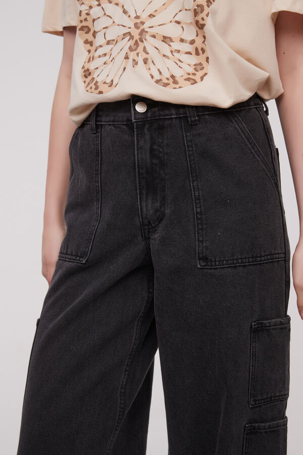 PANTALON DAZY GRIS OSCURO