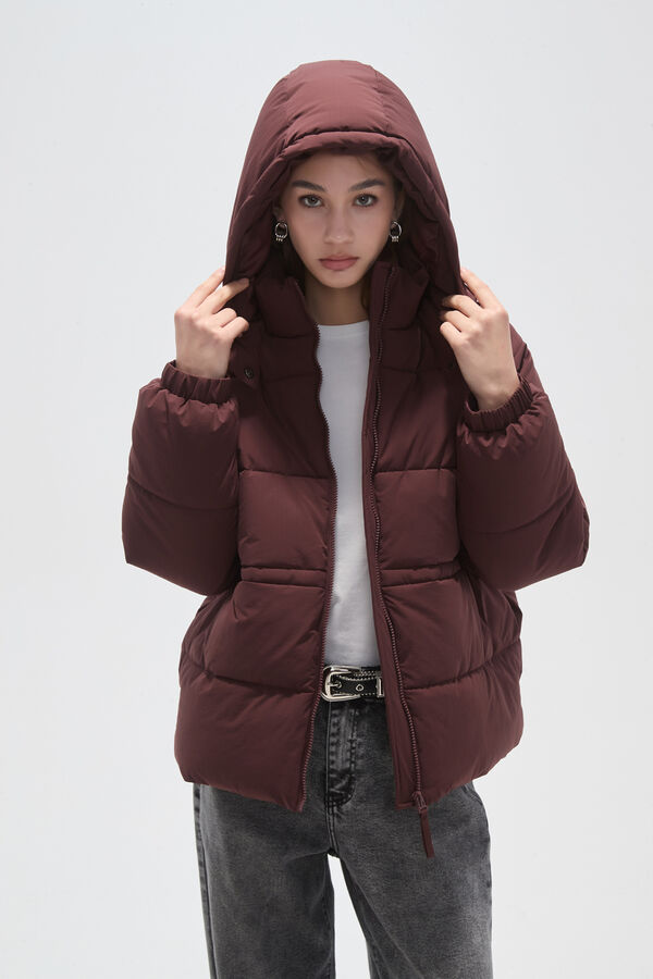 CAMPERA CALDA CEREZA OSCURO image number null