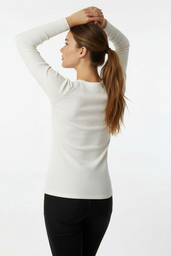 REMERA IMARI MARFIL  / OFF WHITE image number null