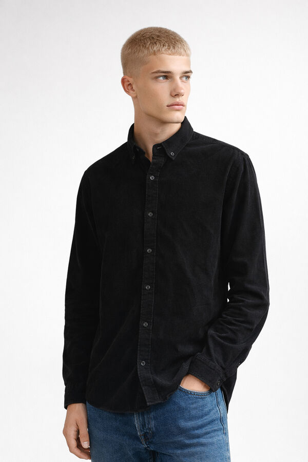 CAMISA SUTRA NEGRO image number null
