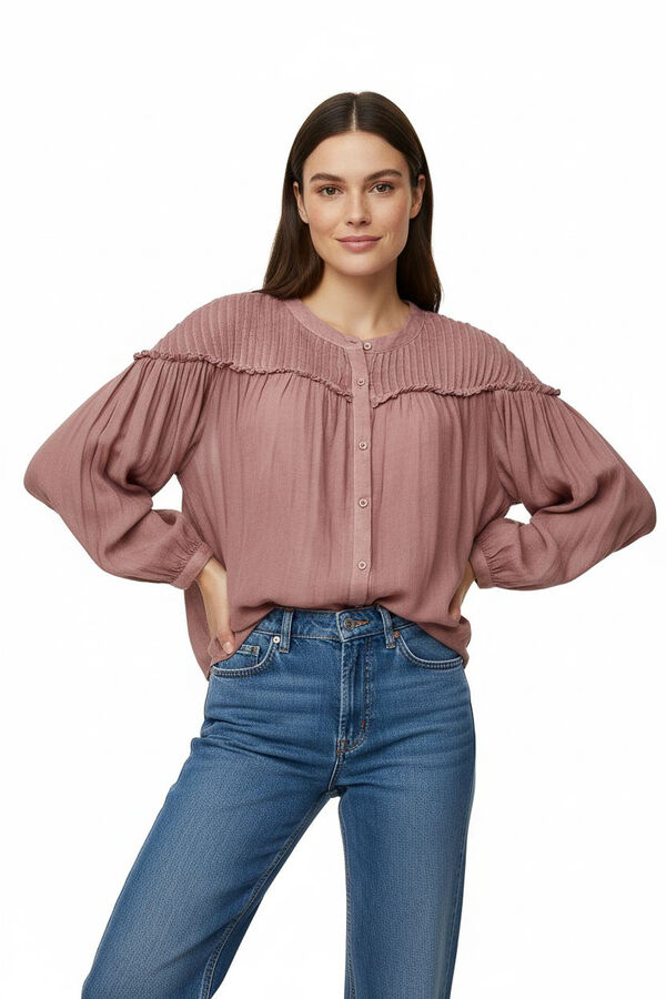 CAMISA ROCIA MAGENTA image number null