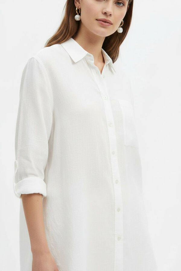 CAMISA RYAN 70607 MARFIL  / OFF WHITE image number null