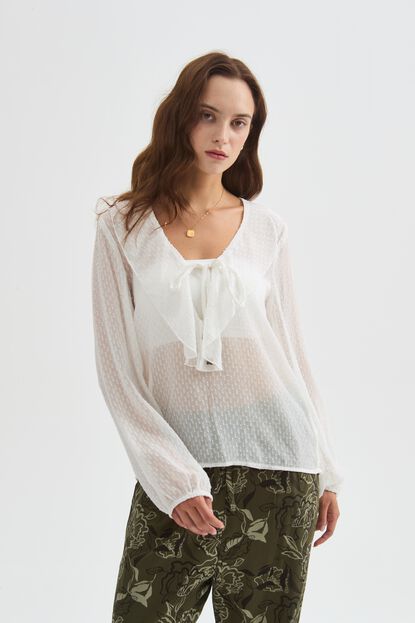 BLUSA RISTAL 70607 MARFIL  / OFF WHITE image number null