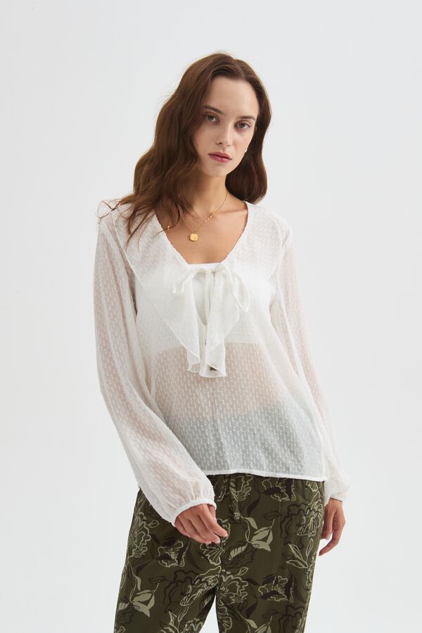 BLUSA RISTAL 70607 MARFIL  / OFF WHITE image number null
