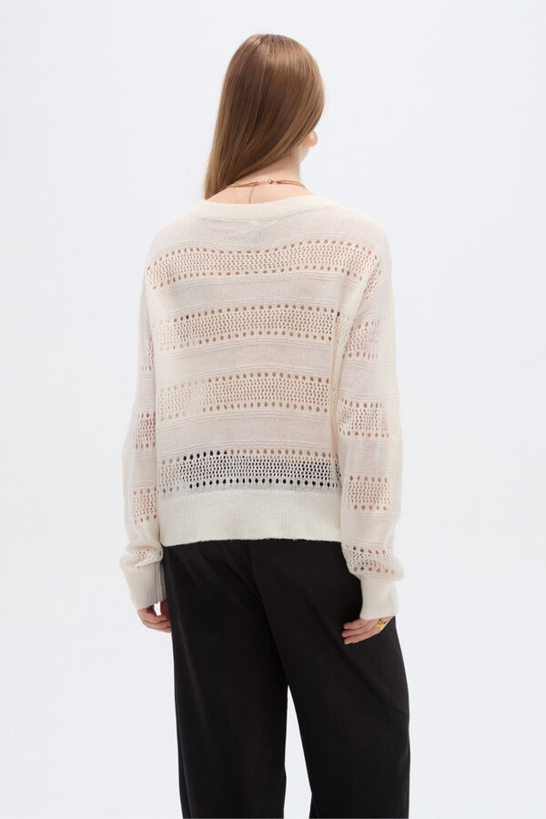 SWEATER TULOEK 70809 MARFIL  / OFF WHITE image number null
