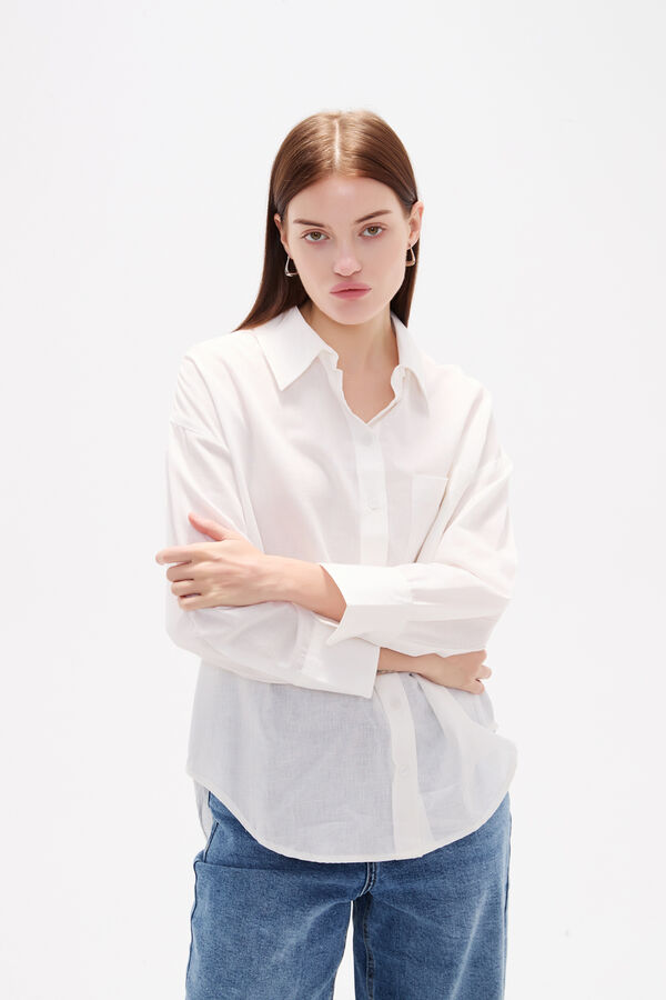 CAMISA BLECH BLANCO image number null