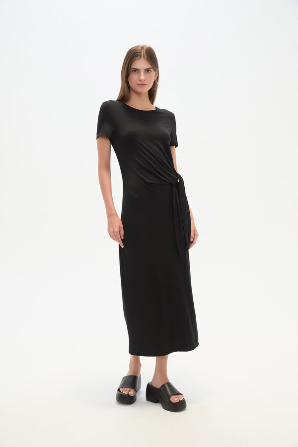 VESTIDO PASCUL NEGRO image number null