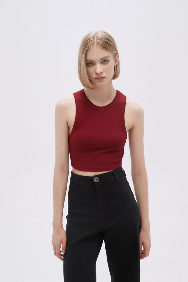 TOPS URSULIN BORDEAUX image number null