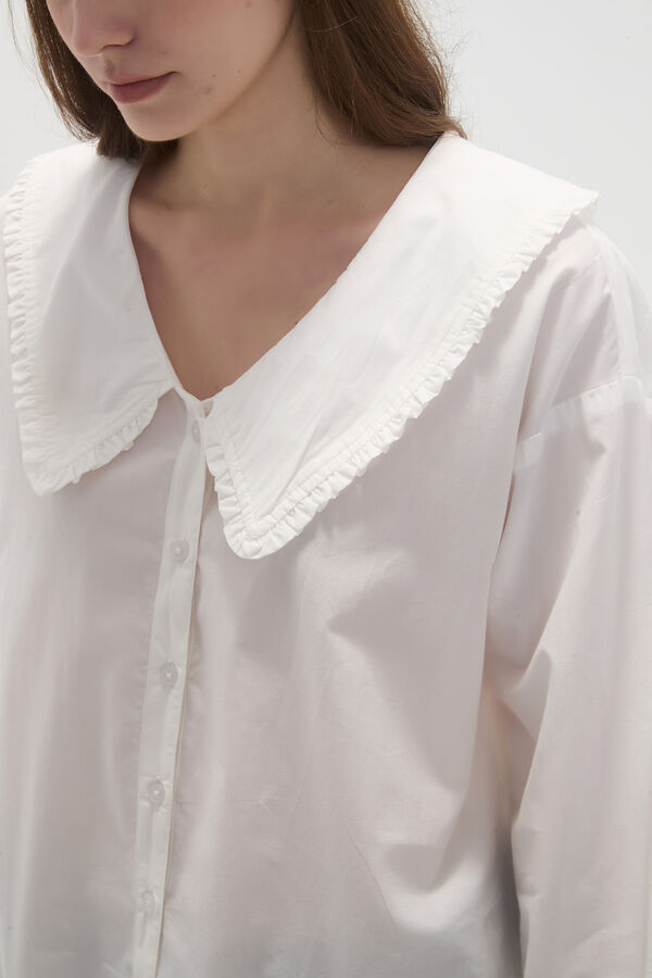 CAMISA LALOU BLANCO image number null