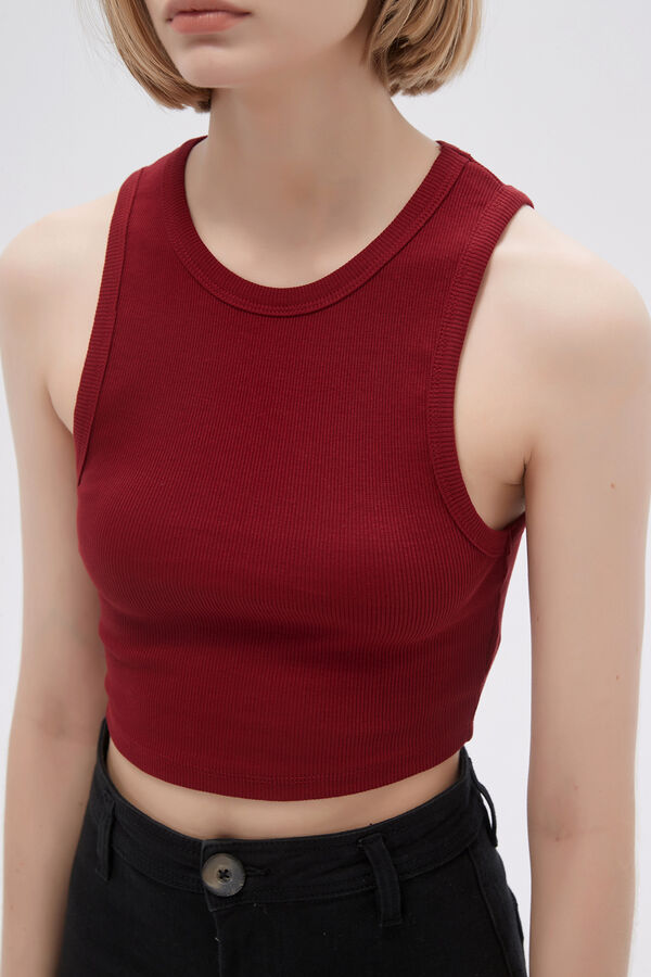 TOPS URSULIN BORDEAUX image number null