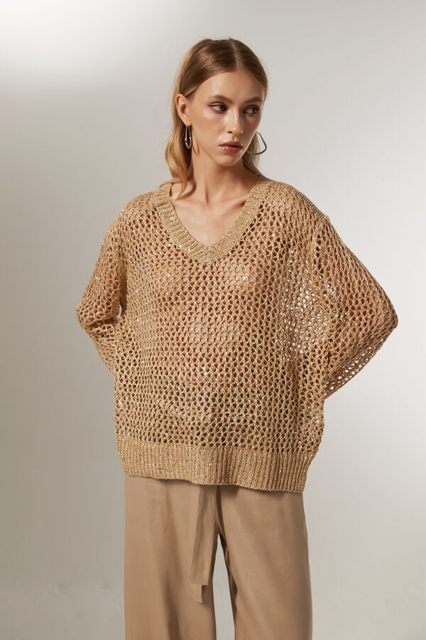 SWEATER CARRIEN DORADO image number null