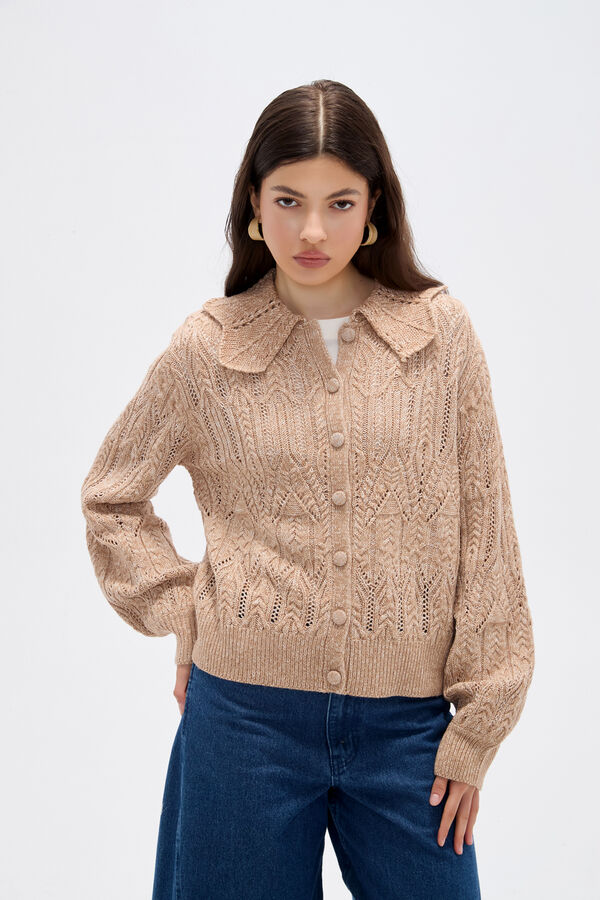 CARDIGAN NERUA CRUDO / NATURAL image number null