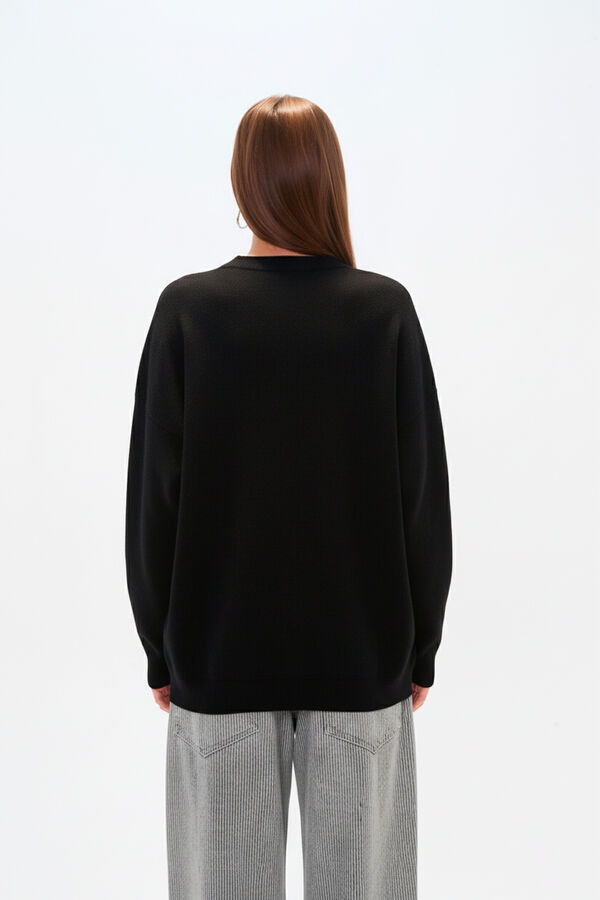 SWEATER DRACE NEGRO image number null