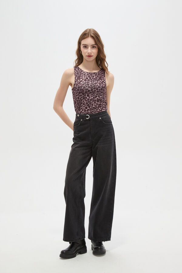 PANTALON AELITH GRIS OSCURO image number null