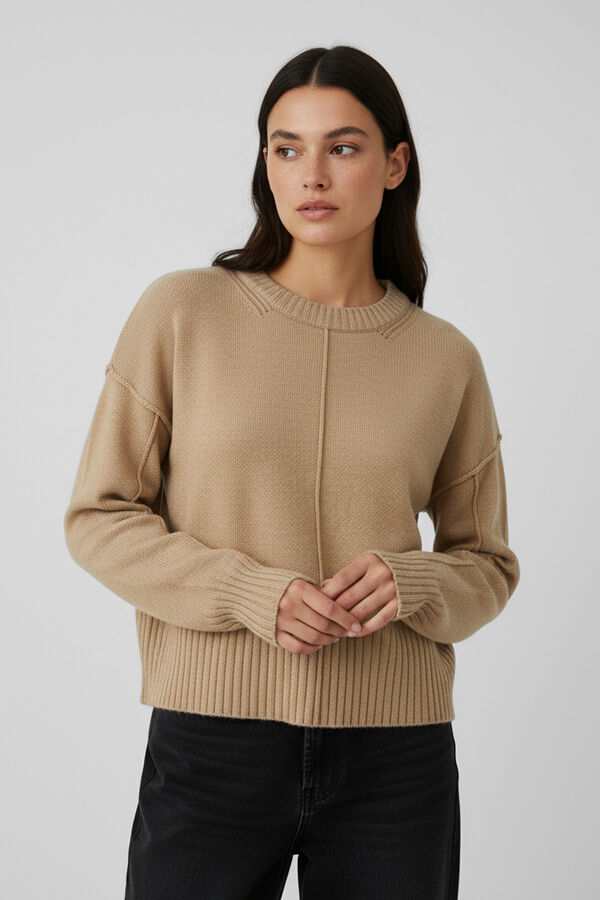 SWEATER NARIN BEIGE image number null
