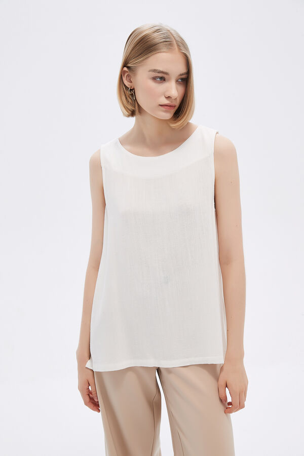 MUSCULOSA PEDER MARFIL  / OFF WHITE image number null
