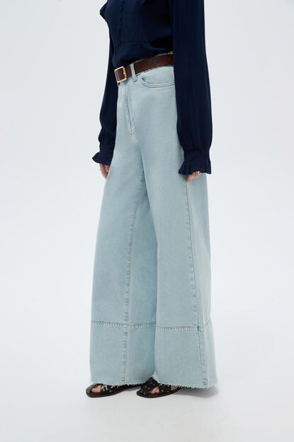 PANTALON PANO 70607 CELESTE GRISACEO image number null