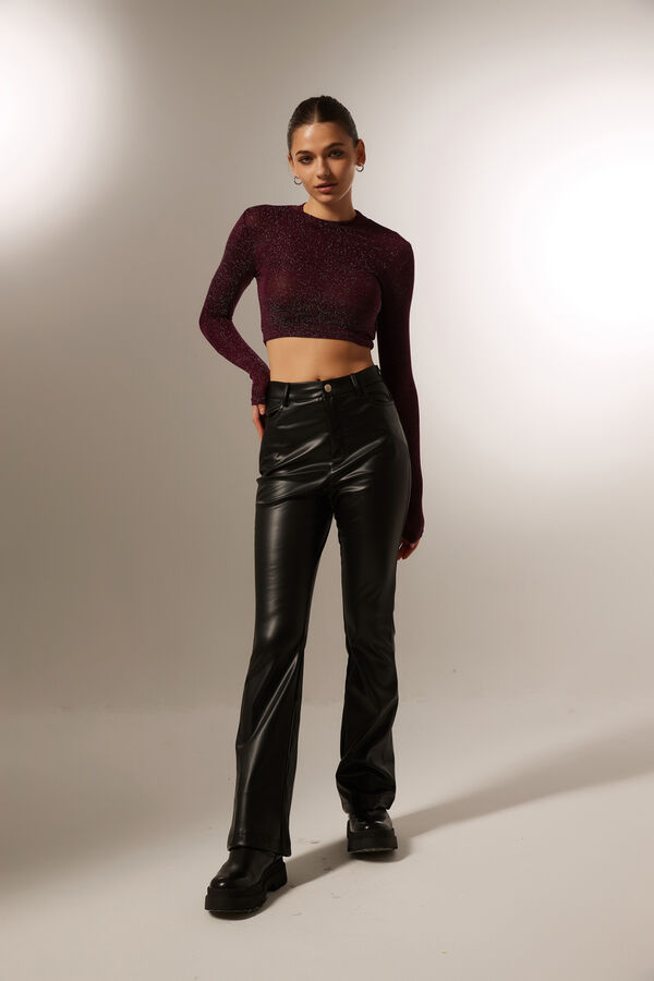 PANTALON TICATO NEGRO image number null