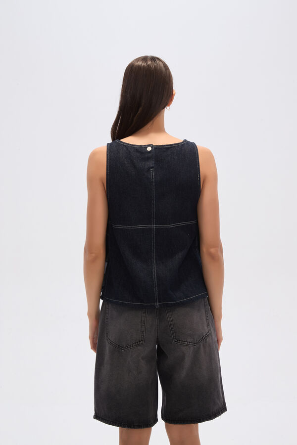 TOPS AURELEA AZUL INDIGO image number null