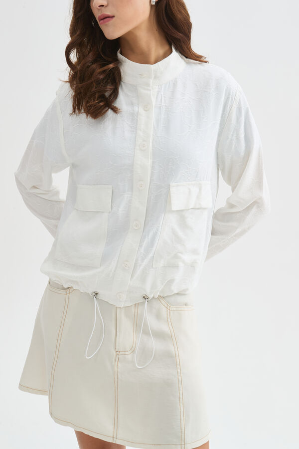 CHAQUETA BRISEL 70607 MARFIL  / OFF WHITE image number null