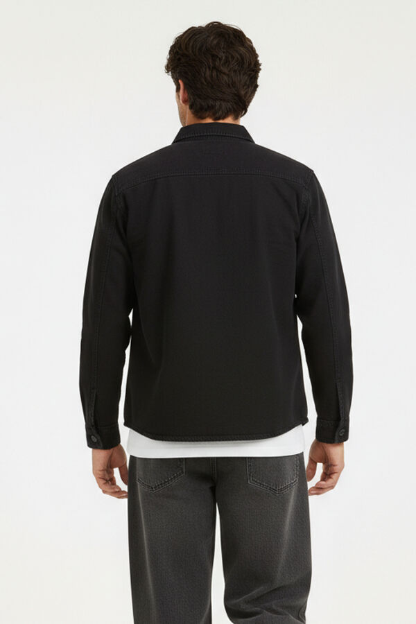 SOBRECAMISA RIVALT GRIS OSCURO image number null